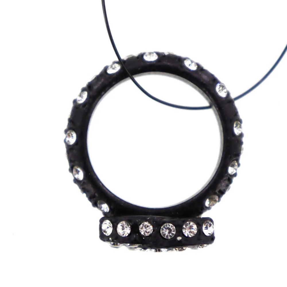 Chanel CC Rhinestone Ring - Picture 6 of 12